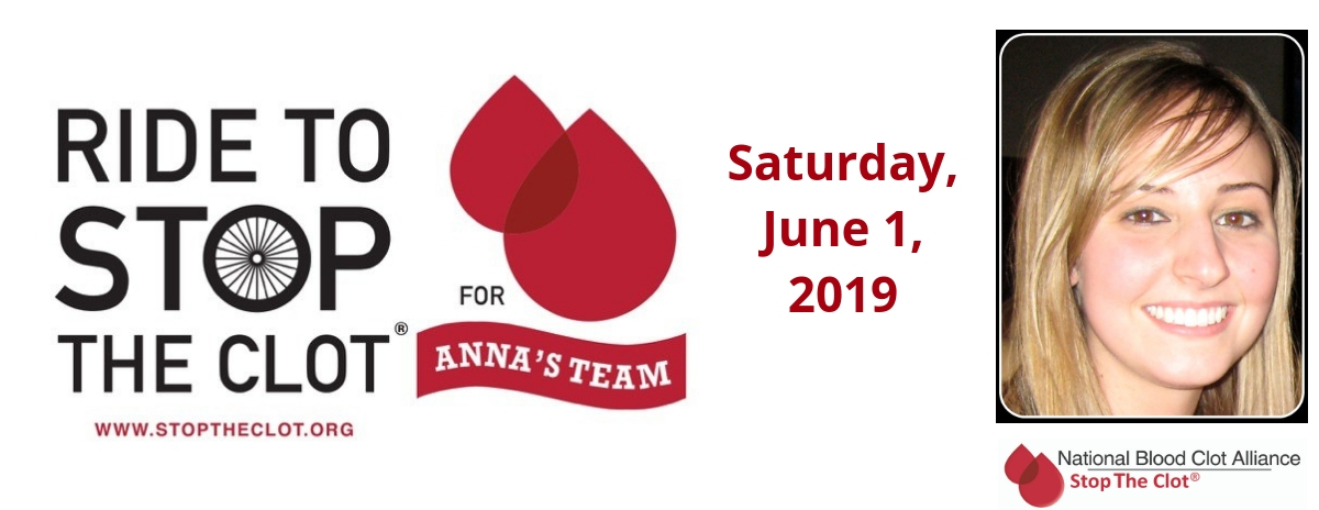 2019 Ride to Stop the Clot With Anna's Team